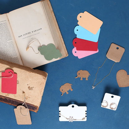 Loren 25'li Beyaz Takı Halhal Kartı