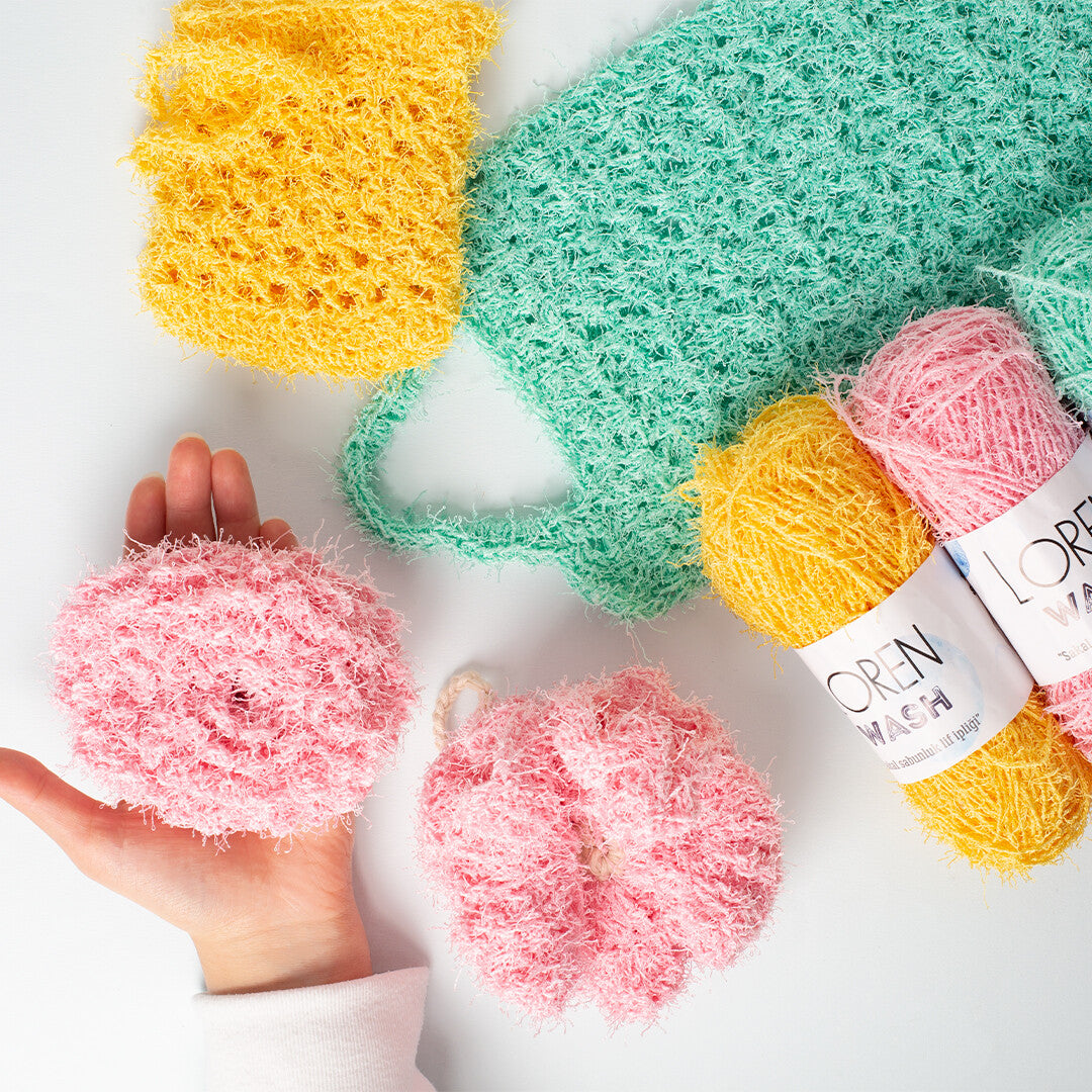 Loren Wash Gri El Örgü İpi - R082