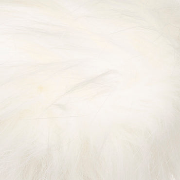 Loren Beyaz Tüylü Ponpon 