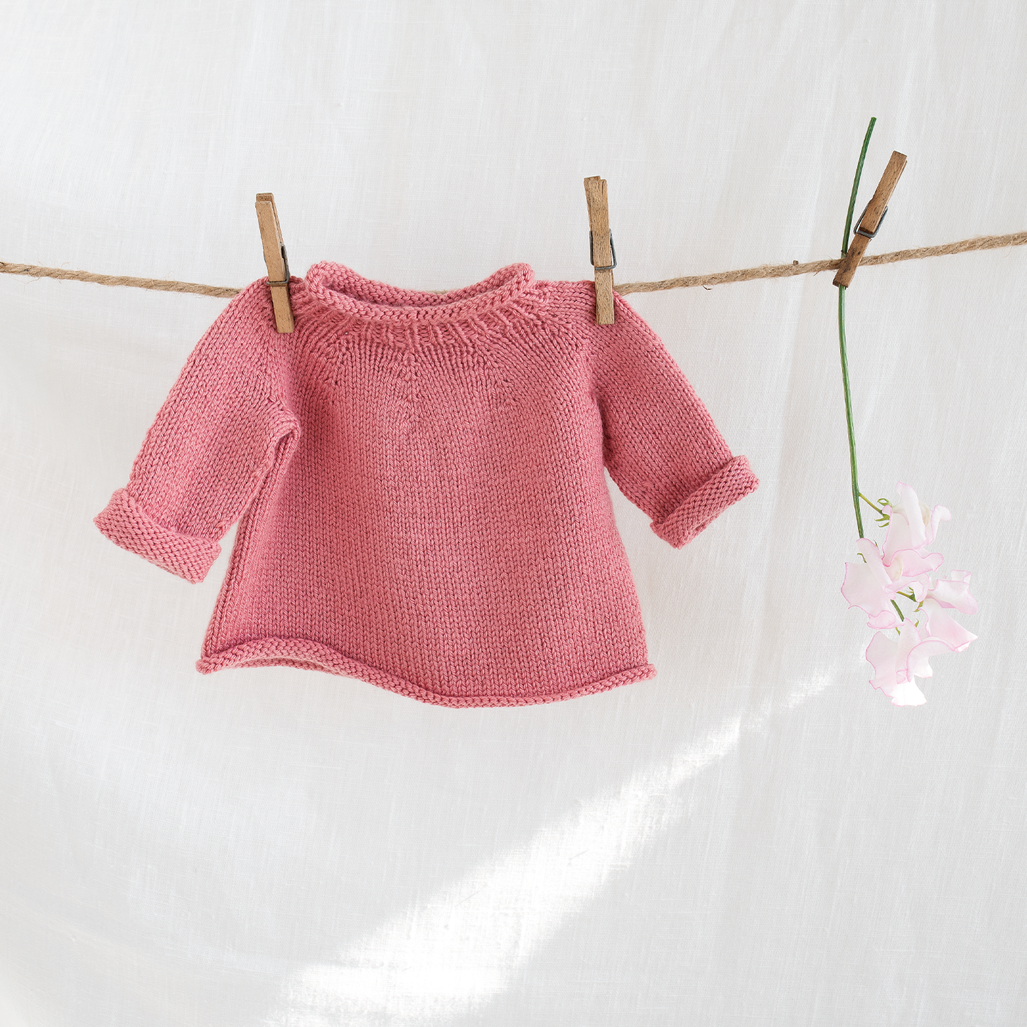 Rowan Baby Cashsoft Merino 50gr Açık Gri El Örgü İpi - 00106