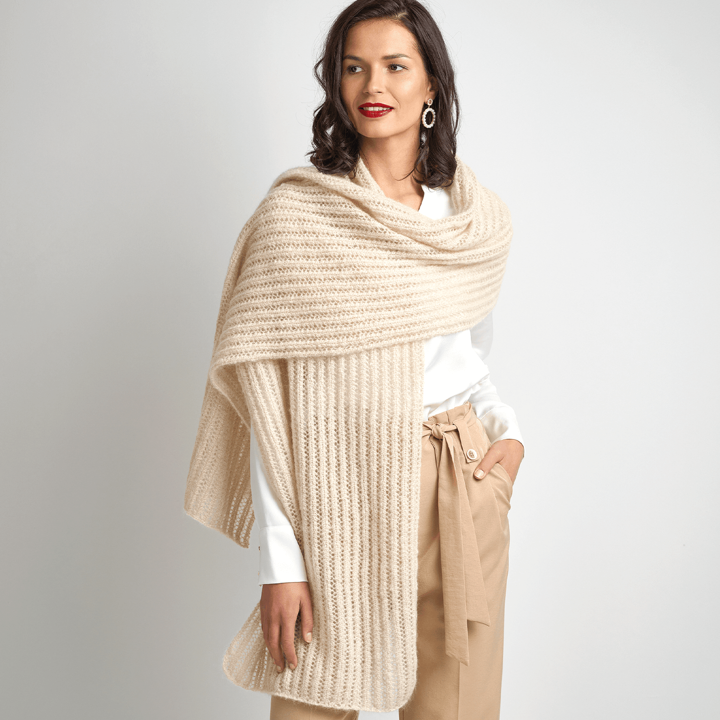 Rowan Patina Simli Vizon El Örgü ipi - 415