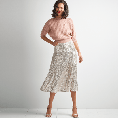 Rowan Patina Simli Vizon El Örgü ipi - 415