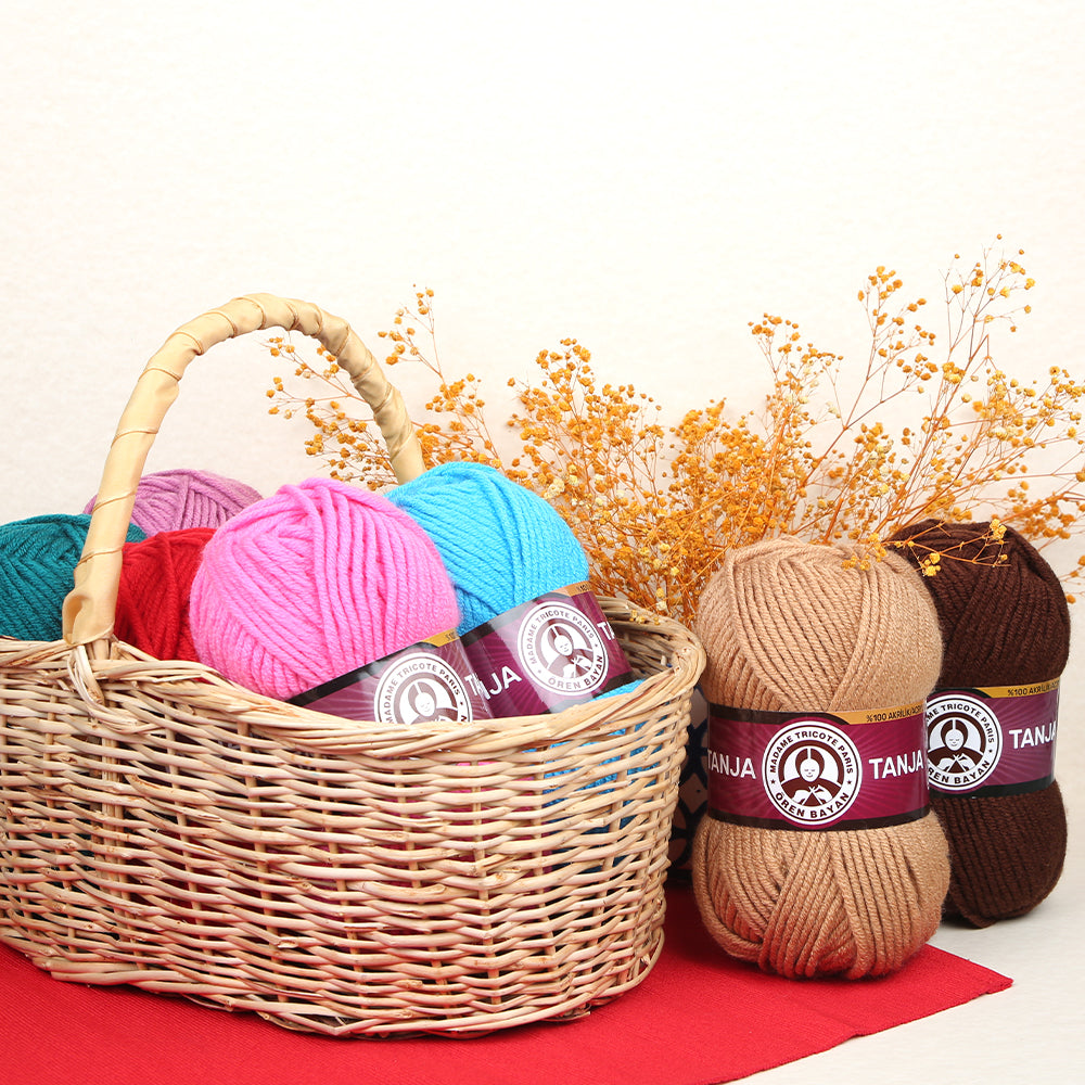 Ören Bayan Tango/Tanja Koyu Mavi El Örgü İpi - 016