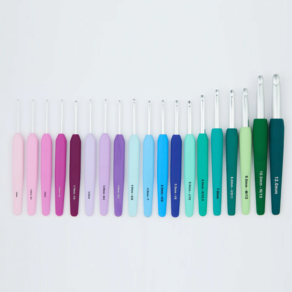 KnitPro Waves 5 mm Mavi Yumuşak Saplı Yün Tığ - 30941