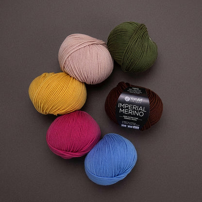 YarnArt IMPERIAL MERINO Fıstık Yeşili El Örgü İpi - 3331