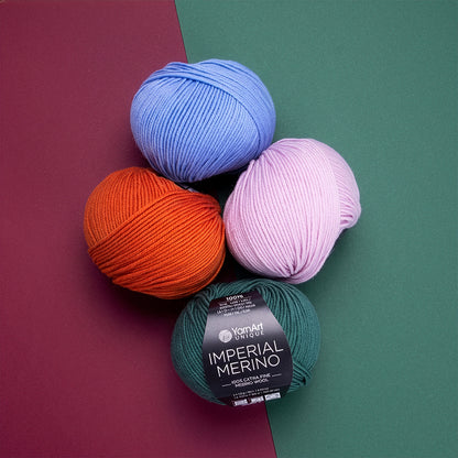 YarnArt IMPERIAL MERINO Yeşil El Örgü İpi - 3332