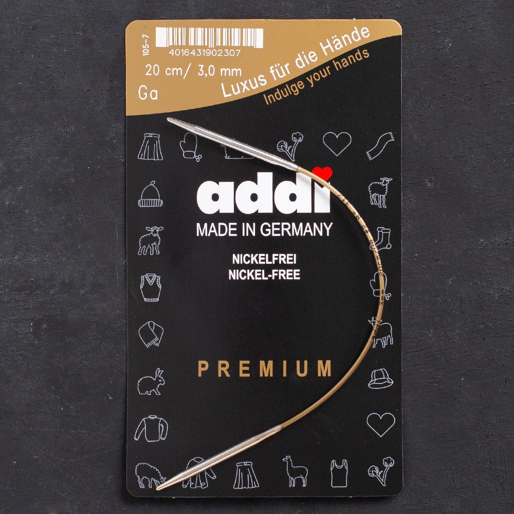 Addi 3mm 20cm Klasik Misinalı Şiş - 105-7 - Hobium