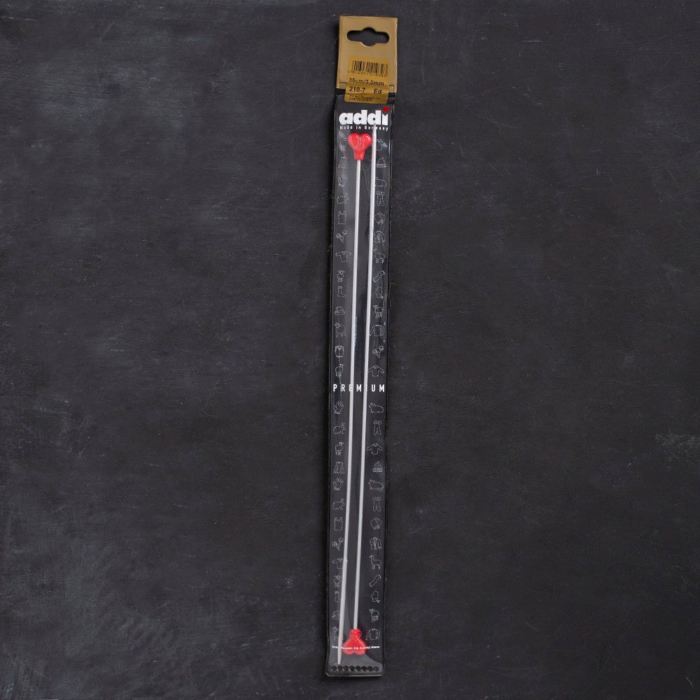 Addi 3mm 35cm Klasik Alüminyum Hızlı Örgü Şişi - 210-7 - Hobium