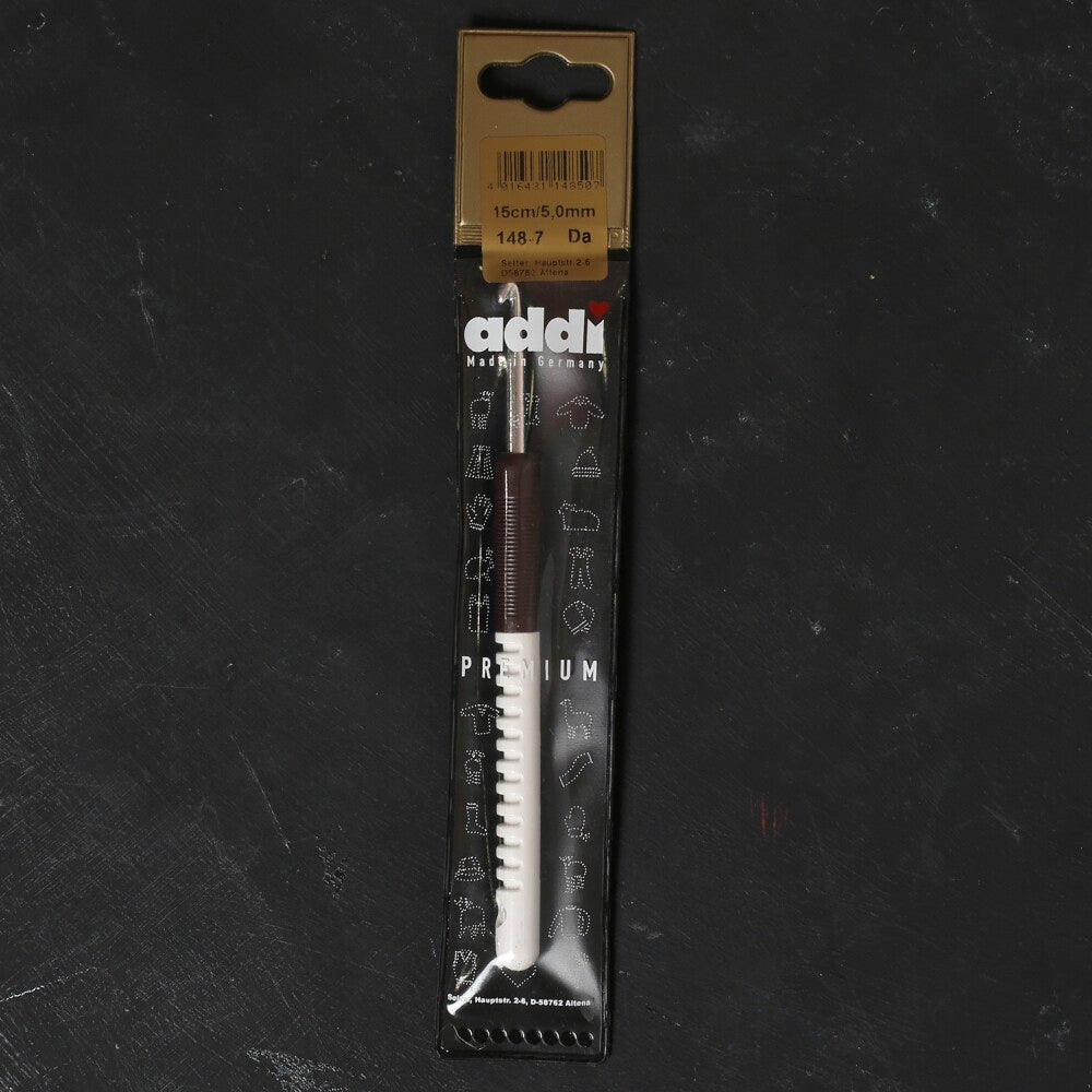 Addi 5 Mm 15 Cm Plastik Saplı Yün Tığ - 148-7 - Hobium