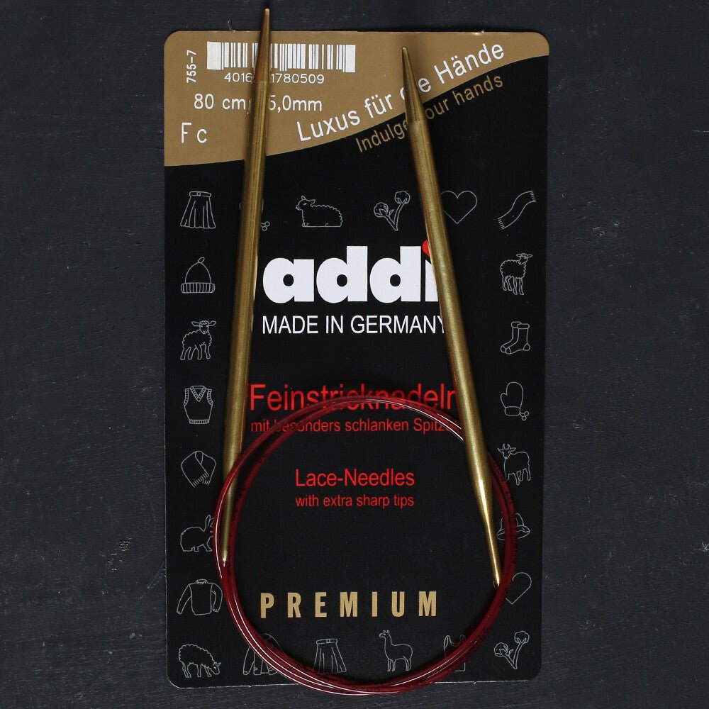 Addi 5mm 80cm Klasik Misinalı Dantel Şişi - 755-7 - Hobium