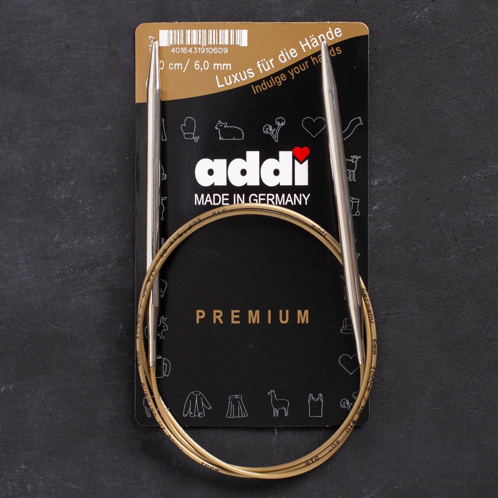 Addi 6mm 100cm Klasik Misinalı Şiş- 105-7 - Hobium