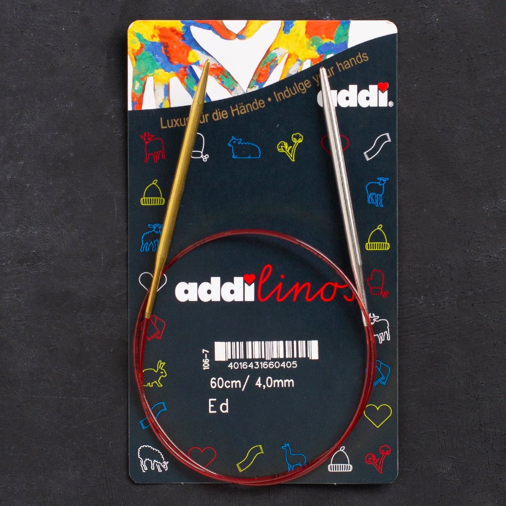 Addi Addilinos 4mm 60cm Misinalı Çocuk Şişi - 106-7 - Hobium