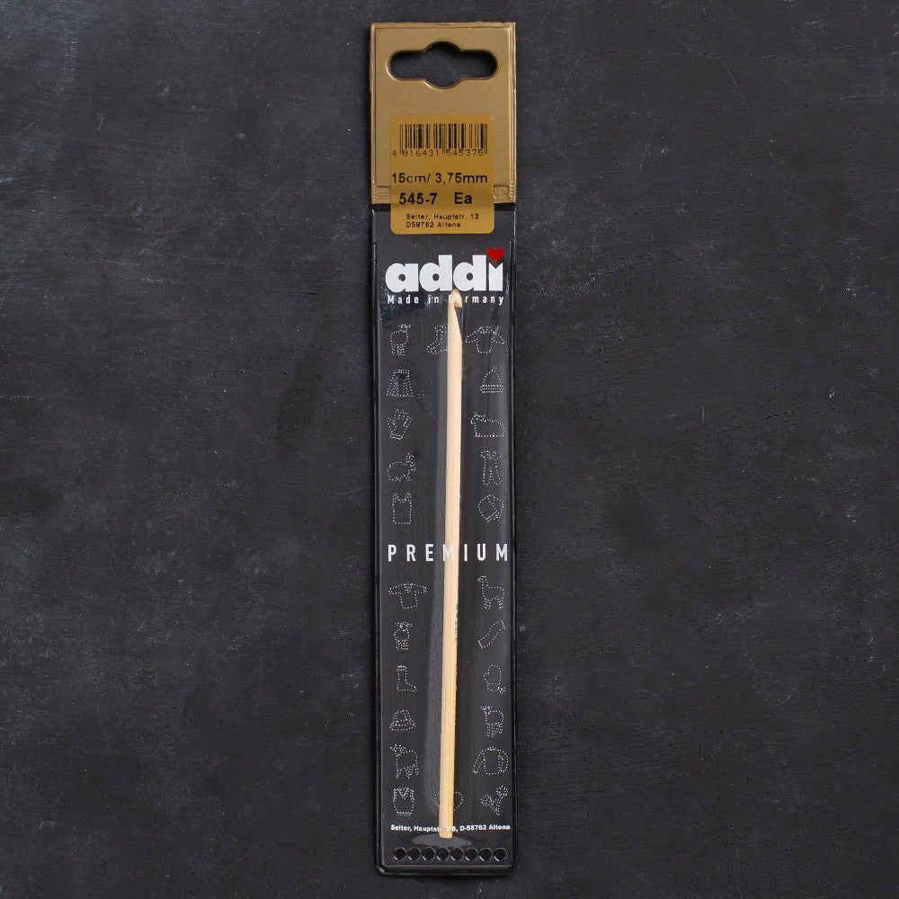 Addi Bambus 3,75mm 15cm Bambu Yün Tığ - 545-7 - Hobium