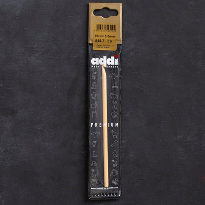 Addi Bambus 5mm 15cm Bambu Yün Tığ - 545-7 - Hobium