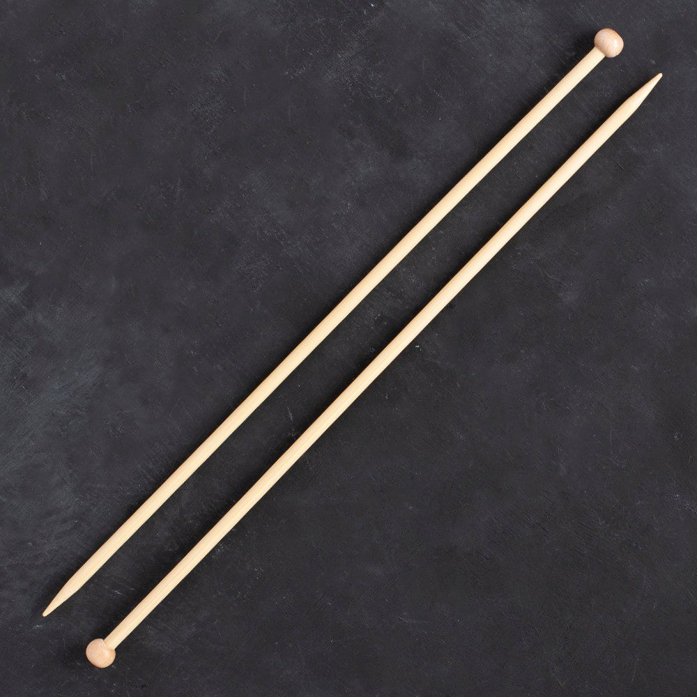 Addi Bambus 6mm 35cm Bambu Örgü Şişi - 500-7 - Hobium