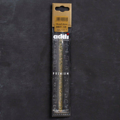 Addi Champagner 7mm 15cm Plastik Simli Yün Tığ - 445-7 - Hobium