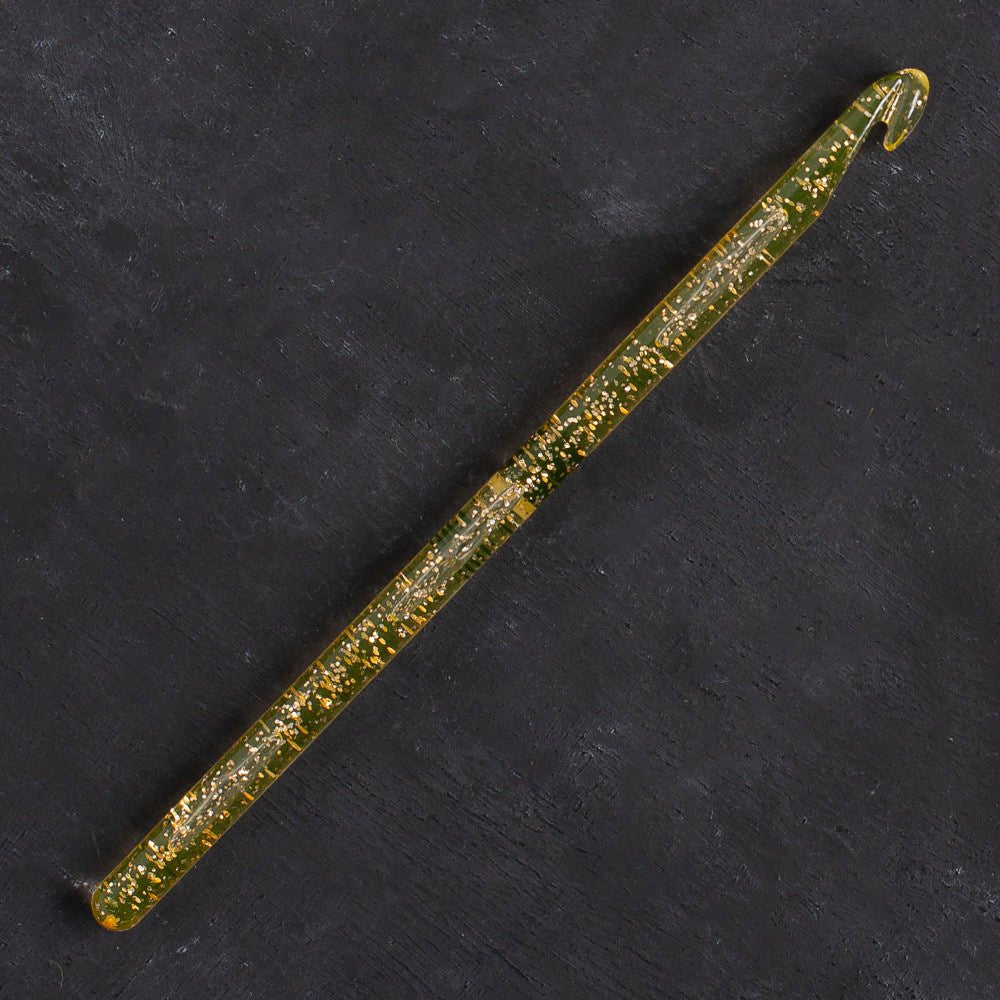 Addi Champagner 7mm 15cm Plastik Simli Yün Tığ - 445-7 - Hobium