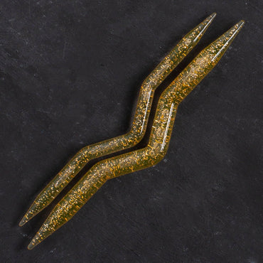 Addi Champagner 7mm ve 10mm Bükümlü Şiş - 482-7 - Hobium